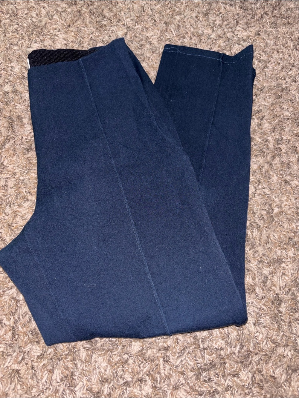 Michael Kors Navy Dress Pants Elastic Waist Size 6